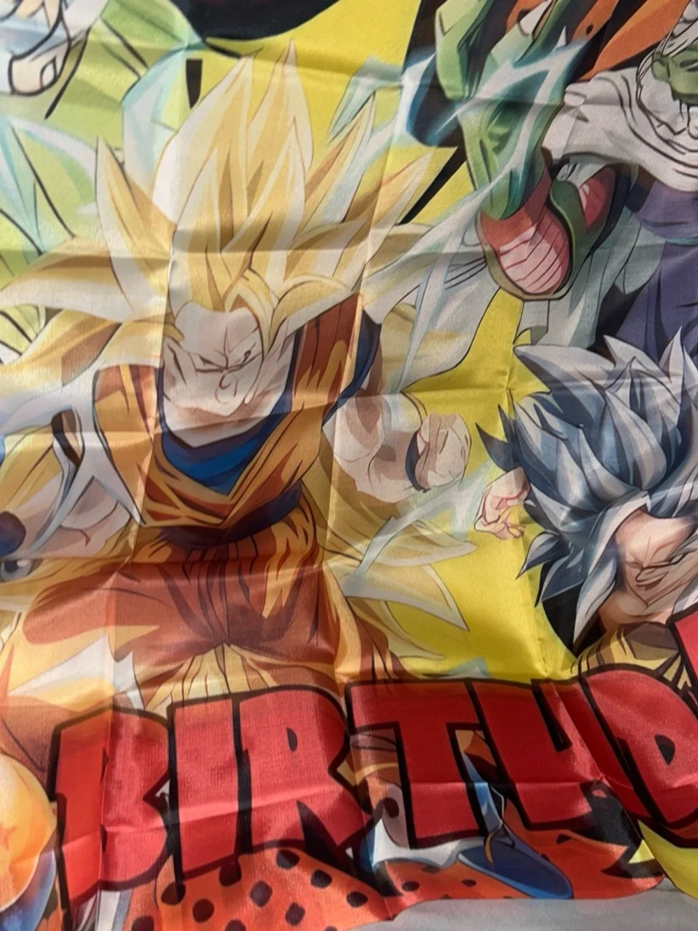Dragon-ball z Themed Birthday Party Decoration Set - Blue & Red